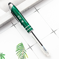 Stylo d'écriture personnalisé grec sororité SGR 3-en-1 stylet de précision captif avec lumière LED écran tactile stylo multifonction
