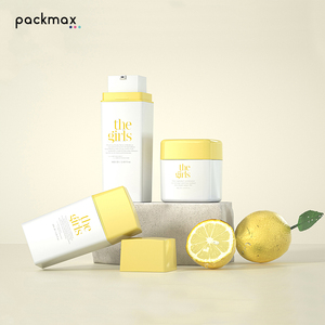 50ml White PP Square <b>Vacuum</b> <b>Pump</b> Bottle for Face Wash & Lotion, Cosmetic Packaging - Product Image 6