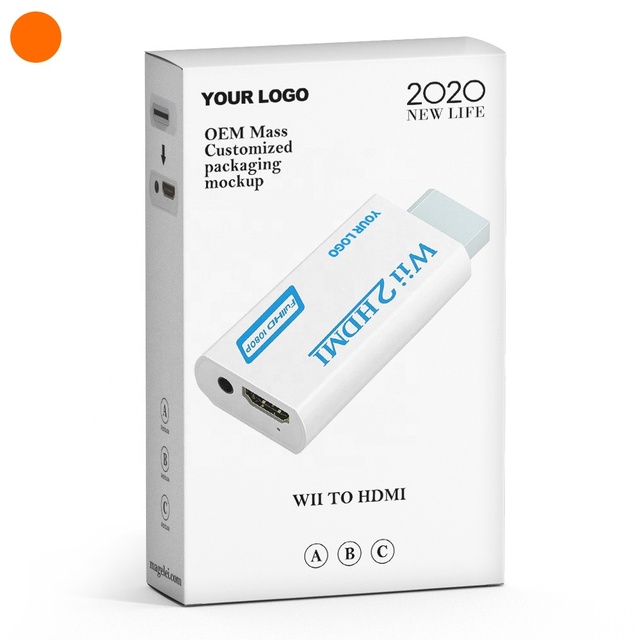 1080p Wii2hdmi Wii to Hdmi Converter for Game Player Console