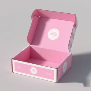 Cajas de Cartón con Logotipo Personalizado, Caja de Envío para Cosméticos, Juego de Cosméticos, Cajas de Embalaje Corrugadas para Envíos - Product Image 2