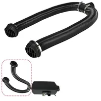 Tuyau de Conduite d'Air pour Chauffage de Stationnement Diesel, Diamètres 25mm, 42mm, 60mm, 75mm, Longueur 60-200cm, Extensible, pour Webasto Eberspacher