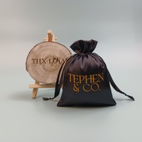 Pochette en satin de soie recyclable personnalisable avec logo, pour lunettes, sacs cadeaux à cordon avec ruban, rangement anti-poussière, shopping