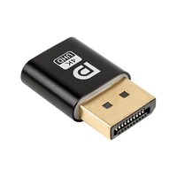 Émulateur de tête virtuelle 4K DisplayPort DP, adaptateur d'affichage virtuel, émulateur EDID pour carte graphique d'ordinateur portable PC