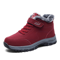 Chaussures Rétro Homme Plateforme à Lacets Mocassins Bottes de Neige Tige en Cuir Véritable pour Amorti Antidérapant Respirant Maille Tendance
