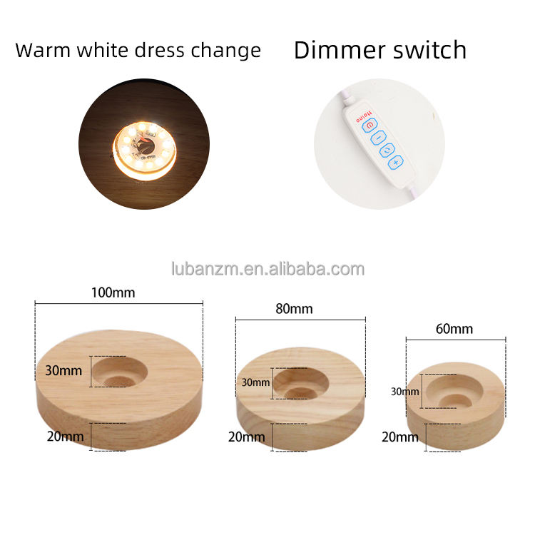 Conversione della luce bianca calda