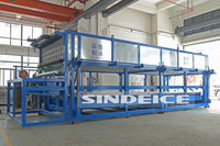 SINDEICE 20 tonnes bloc industriel Machine à glace meilleure grande machine à glaçons pour Port de pêche eau essentielle pompe à moteur prix d'usine direct