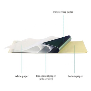 Papier de transfert Spirit Master pour tatouage, 4 couches, 100 feuilles par boîte, format A4, pochoir thermique, papier copieur en carbone pour artiste tatouage - Product Image 4