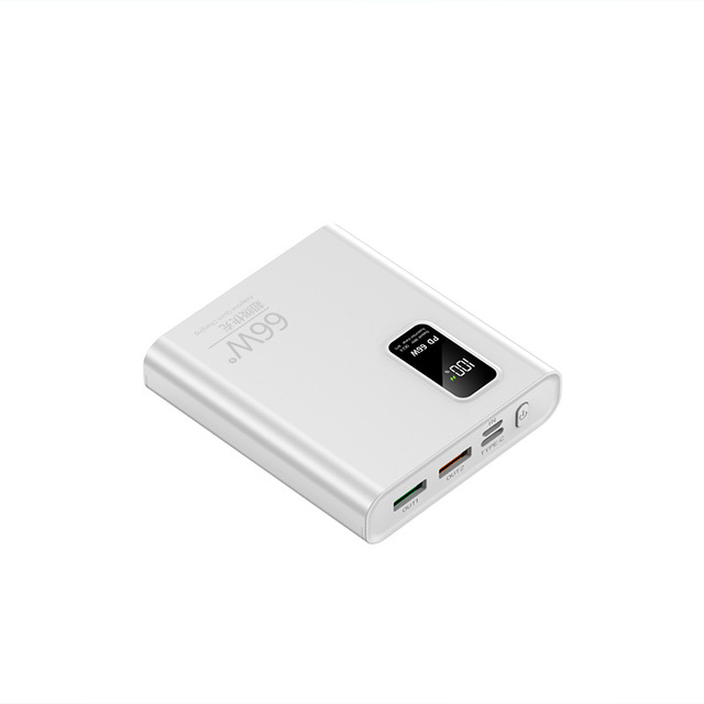 High Quality Factory Direct Universal Portable Outdoor Ultra Thin PD 66W Fast Charge Mini 10000mah Power Bank With Led Display