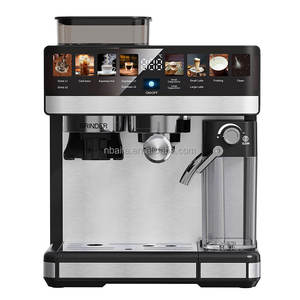 Aifa Auto Portafilter Gliding 1350W 1.8L Cafetière numérique Capsule Double chaudière Machine à expresso domestique avec broyeur de grains - Product Image 6