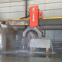 HLQY-32 de machines HUALONG coupe-bloc multi-lames robuste coupe pierre dure naturelle machine de découpe de roche pour granit marbre