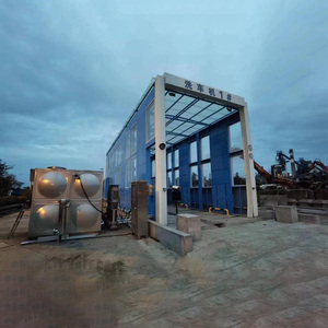 Lavatrice Elettrica per Ruote da Cantiere con Pulizia a Pressione a Gantry per Telaio e Carrozzeria di Camion - Product Image 1