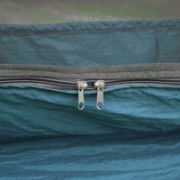 Lit hamac en maille portable léger livraison rapide équipement de camping avec sangles d'arbre et mousquetons en polyester durable