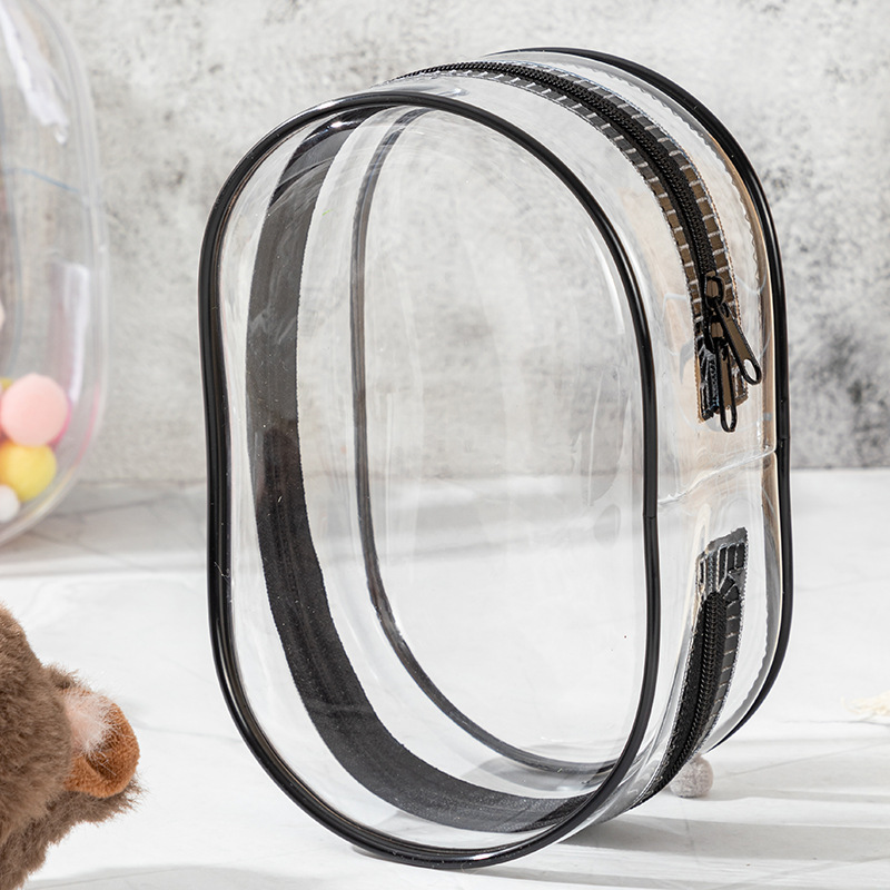 Large q round black-11565172cm empty bag
