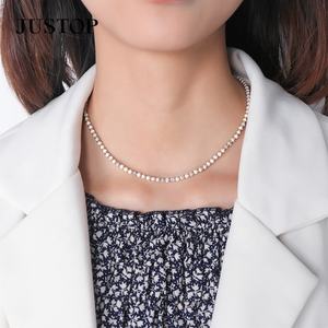 Collar de Cadena de Eslabones de Acero Inoxidable Vintage de Diseño con Piedra Natural, Gargantilla Dorada, Moderno, Ecológico, Unisex, al por Mayor - Product Image 5