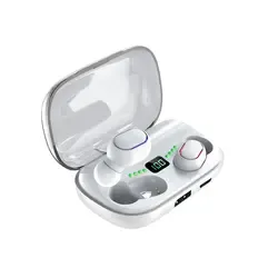 Audífonos Inalámbricos TWS T11 9D Estéreo, Precio de Fábrica, Resistentes al Agua, Batería de 1800 mAh, Mini Audífonos con Pantalla LED, Llamadas HD, <span class=keywords><strong>Livepods</strong></span> - Product Image 3