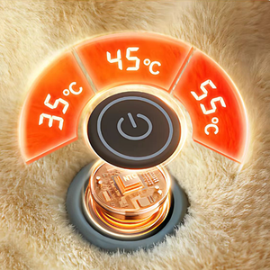 USB Hot Sale Winter Warm Heated Throw <b>Electric</b> <b>Blanket</b> Shawl USB Power Bank Soft Flannel B Side Rabbit Fur A Side Folded - Product Image 5