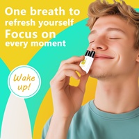Causone TikTok Virale Energie Neus Inhalator voor Bestuurders Fruitgeurende Verkoelende Balsem Energiserende Hersenenversterkende Neusstrip 1.8ml