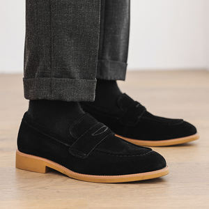 รองเท้าโลฟเฟอร์หนังแท้สำหรับผู้ชาย รองเท้าแฟชั่นสำหรับงานแต่งงาน งานพรอม และงานทางการ - Product Image 3