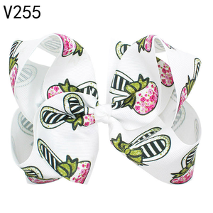 โบว์ติดผมบูติก8วันวาเลนไทน์พร้อมคลิปจระเข้คลิปใหญ่รูปหัวใจรักขนาดใหญ่สำหรับเด็กผู้หญิง - Product Image 5