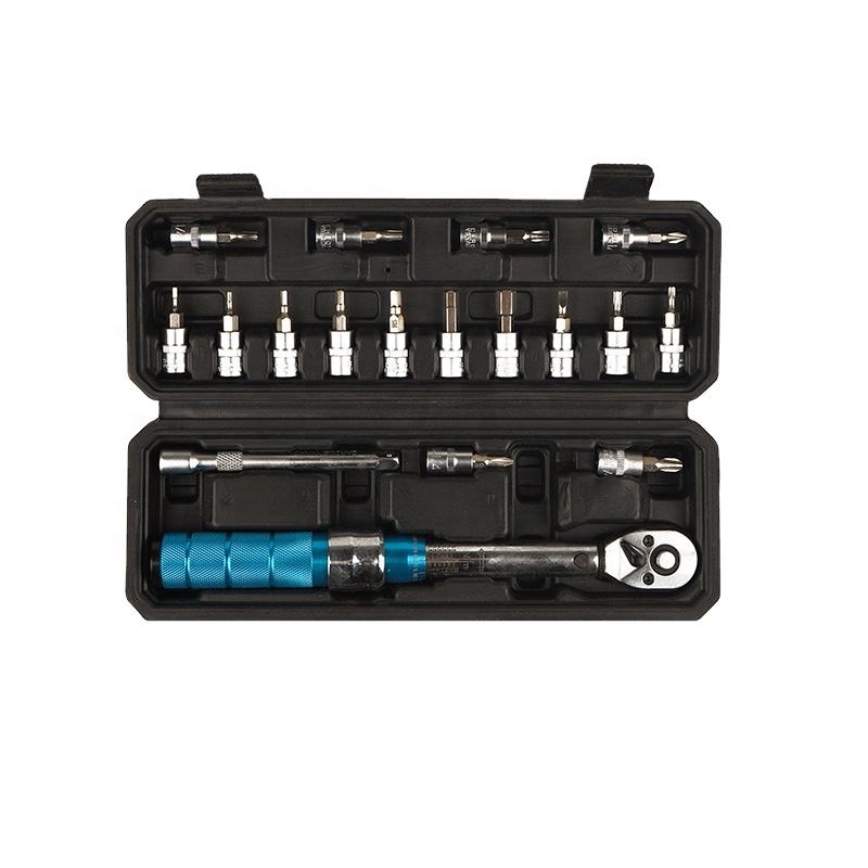 Bộ cờ lê lực 18 món 1/4 Inch Drive Click sửa xe đạp 2-20 N.M