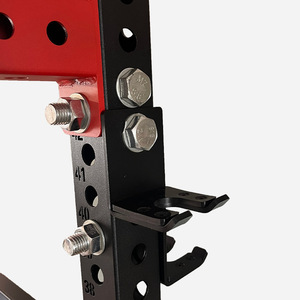 Estante de almacenamiento montado en una sola pared VIGFIT para levantamiento de pesas y levantamiento de pesas, colgador de pesas para gimnasio, accesorio para equipo de <span class=keywords><strong>Fitness</strong></span> - Product Image 3