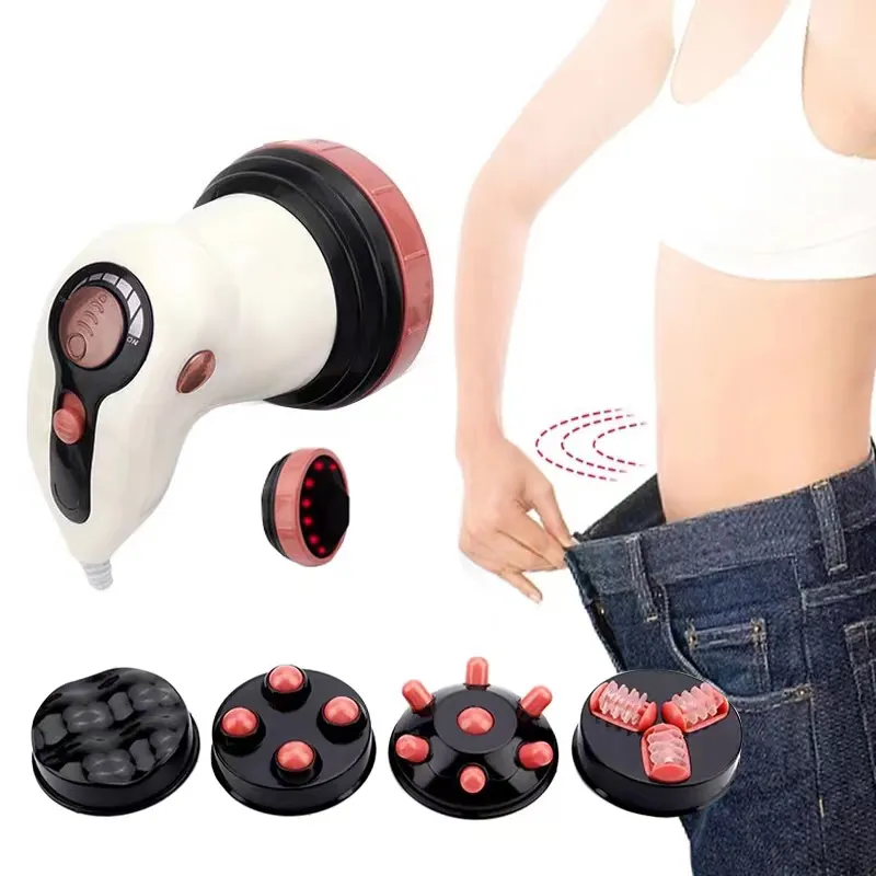 Beste Verkoop Thuisgebruik Lichaam Spiermassager Handheld Elektrische 3d Lichaam Afslanken Anti Cellulitis Massage Voor Bloedcirculatie