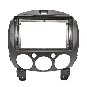 WEIJUNPRO 9 inç Android araç DVD oynatıcı çerçeve için 2007-2013 Mazda 2/DEMIO araba Stereo aksesuarları kurulum araba çerçeve fasya paneli - Product Image 1