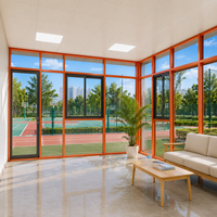 Maison mobile modulaire préfabriquée de luxe, portable, à installation facile, moderne, pour magasin, atelier ou salon modulaire sur plateau.