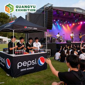 Carpa Hexagonal Promocional con Certificado CE, Personalizable, Tipo Domo para Comida, Quiosco, Toldo para Ferias Comerciales, Eventos y Promociones - Product Image 1