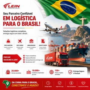 Servizio di Logistica Veloce ed Economico per Trasporto Aereo Porta a Porta con Sdoganamento per Merci Sovradimensionate e Pericolose dalla Cina al Brasile - Product Image 1