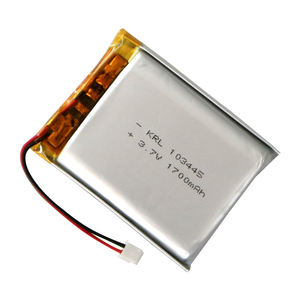 Литий-полимерный (LiPo) аккумулятор 3.7В 1700мАч, гибкий, перезаряжаемый, в мягком корпусе, для электроники/беспроводных устройств - Product Image 1