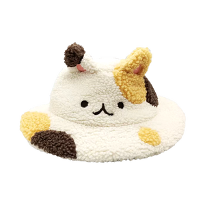 Kunden spezifischer Plüsch-Katzenohr-Kinder hut mit kostenlosem Muster OEM/ODM Private Label Manufac turing - Product Image 2