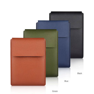 <span class=keywords><strong>Sac</strong></span> avec logo personnalisé étui fin étanche en cuir PU 13 14 <span class=keywords><strong>15</strong></span> <span class=keywords><strong>pouces</strong></span> pour <span class=keywords><strong>ordinateur</strong></span> <span class=keywords><strong>portable</strong></span> housse de transport avec support tapis de souris pour Macbook - Product Image 2