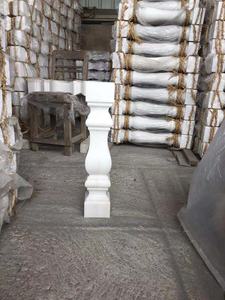 Balaustre Decorativo de Mármol para Escaleras de Fábrica BOTON STONE, Columna Interior, Elevador, Balaustre de Mármol Blanco - Product Image 5