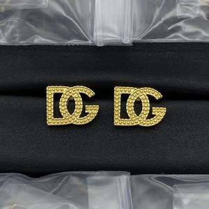 2025 डु परिवार क्लासिक dg अक्षर इयररिंग्स के लिए हीरे के स्पाइक्स जिरकॉन स्टोन के साथ बहुमुखी ट्रेंडी - Product Image 2