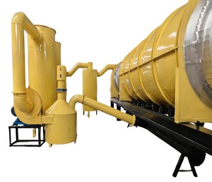 โรงงานผลิตชีวถ่านแบบแบตช์เชิงพาณิชย์ VEERA BP 100 C ระบบกลั่นแบบแห้งในสภาพแวดล้อมไร้อากาศแนวนอน กำลังการผลิต 100 กก./ชม. จากไม้ - Product Image 3