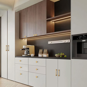 Light Luxury Brass Cabinet Pulls French <strong>Style</strong> Single Hole Gold <strong>Knobs</strong> for Wardrobe <strong>Drawer</strong> Cupboard - Product Image 5