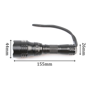 Có Thể Sạc Lại Siêu Sáng Mạnh Mẽ Xách Tay Đèn Pin Dưới Nước 50 Mét Không Thấm Nước Trắng LED Diver Torch Đèn Cho Lặn - Product Image 2