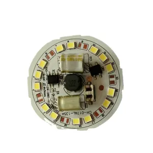 Kapasitor tunggal bola lampu bahan SKD 5w 7w 9w 12w 15w 18w bola lampu LED DOB