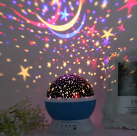 Projecteur laser étoiles ciel étoilé, alimenté par pile, veilleuse d'un ciel étoilé, alimenté par pile, idéal pour la chambre d'un enfant