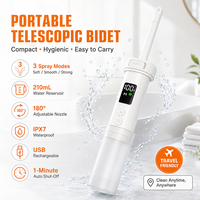 Pulvérisateur de bidet électrique portable rechargeable, nettoyeur personnel de voyage pour les soins du bébé, l'hygiène féminine et la période post-partum
