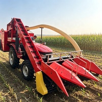 Moissonneuse-batteuse à maïs à 3 rangs montée sur tracteur pour une productivité élevée – Machine de récolte de maïs doux pour les fermes – Neuve et en parfait état