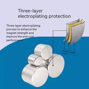 חומרי מגנט בעלי ביצועים גבוהים, מגנט מיני קטן וחזק N52, מגנט עשה זאת בעצמך למקרר, מגנט ניאודימיום עגול בצורת גליל - Product Image 4