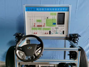 Elektrikli otomobil direksiyon sistemi simülatörü yeni enerji araç direksiyon sistemi eğitim platformu