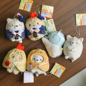 Peluche de Camarón Frito Biológico Japonés, Súper Suave, Antiestrés, Lavado, Barnizado con UV, Lindo Colgante para Bolsa de Graduación - Product Image 4