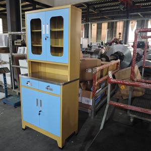 خزانة حديدية متينة عالية الجودة من الفولاذ ، خزانة ملفات معدنية للعيادة المدرسية - Product Image 6