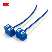 Pièces de véhicule Prise de phare H1 H4 H7 H8 H9 H11 H13 H16 9005 9006 9004 Connecteur de lampe de style varié