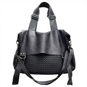 Ladies' Y2K Fashion Vintage Personalized Splicing Chains Two Straps Large Capacity Retro Street Tote Bag - Product Image 2