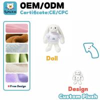 Fabricant de peluches personnalisées, lapin en peluche, poupée, OEM, ODM, vente en gros, logo personnalisé, mascotte d'entreprise pour événement, souvenir, cadeau