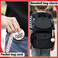Portachiavi Personalizzati in Plastica Acrilica con Stampa Digitale per Sport, Basket, Baseball, Softball, Pallavolo, con Moschettone e Nome Personalizzato